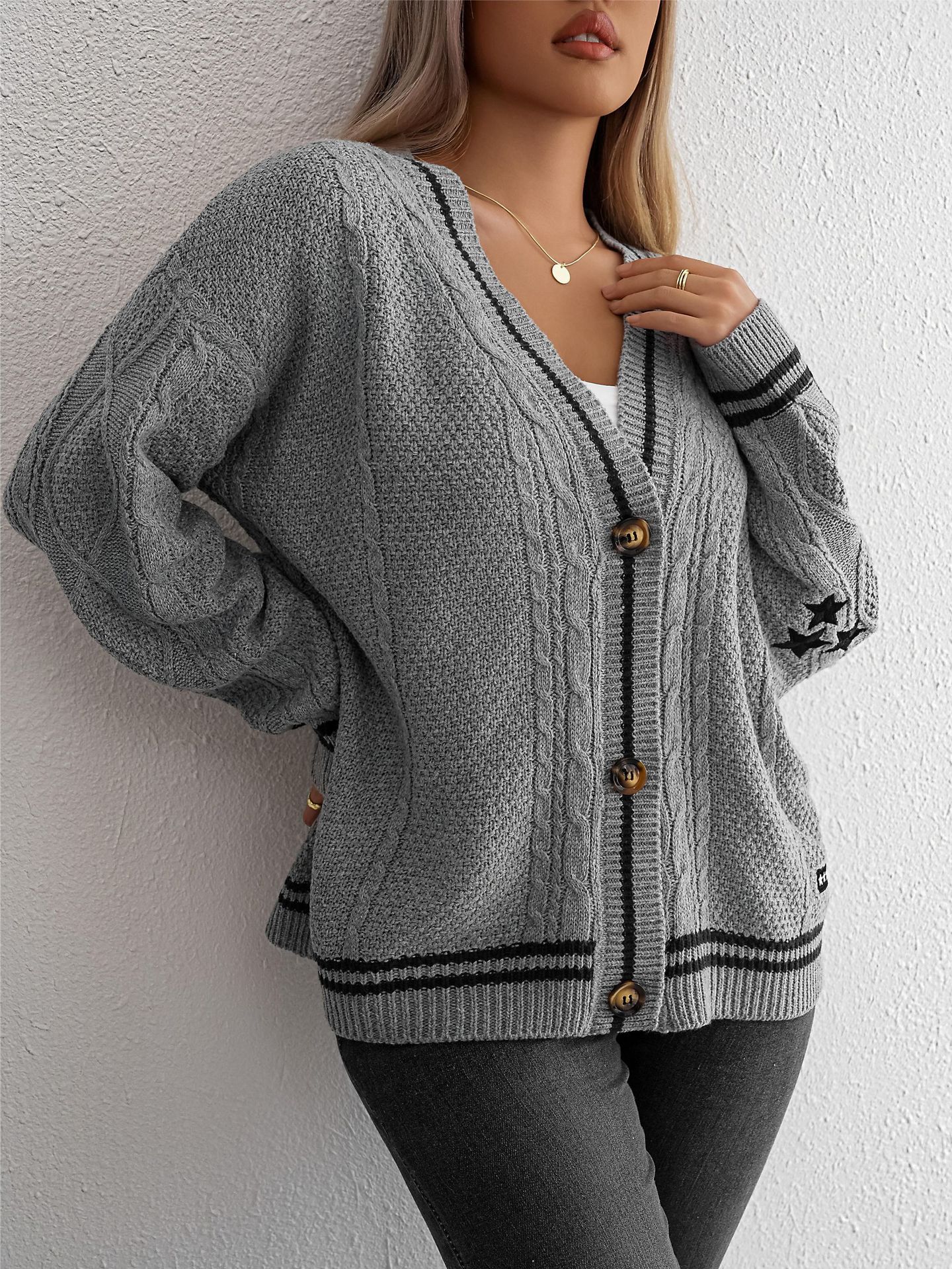Knitted Sweater Cardigan