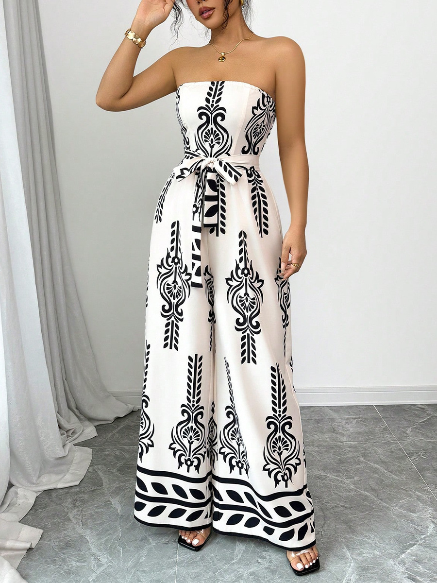 Casava Wide-Leg Tie Jumpsuit