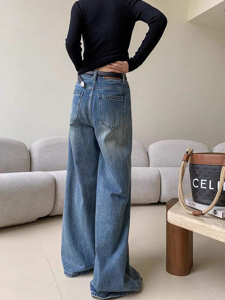 Casava Straight Cut Denim Pants