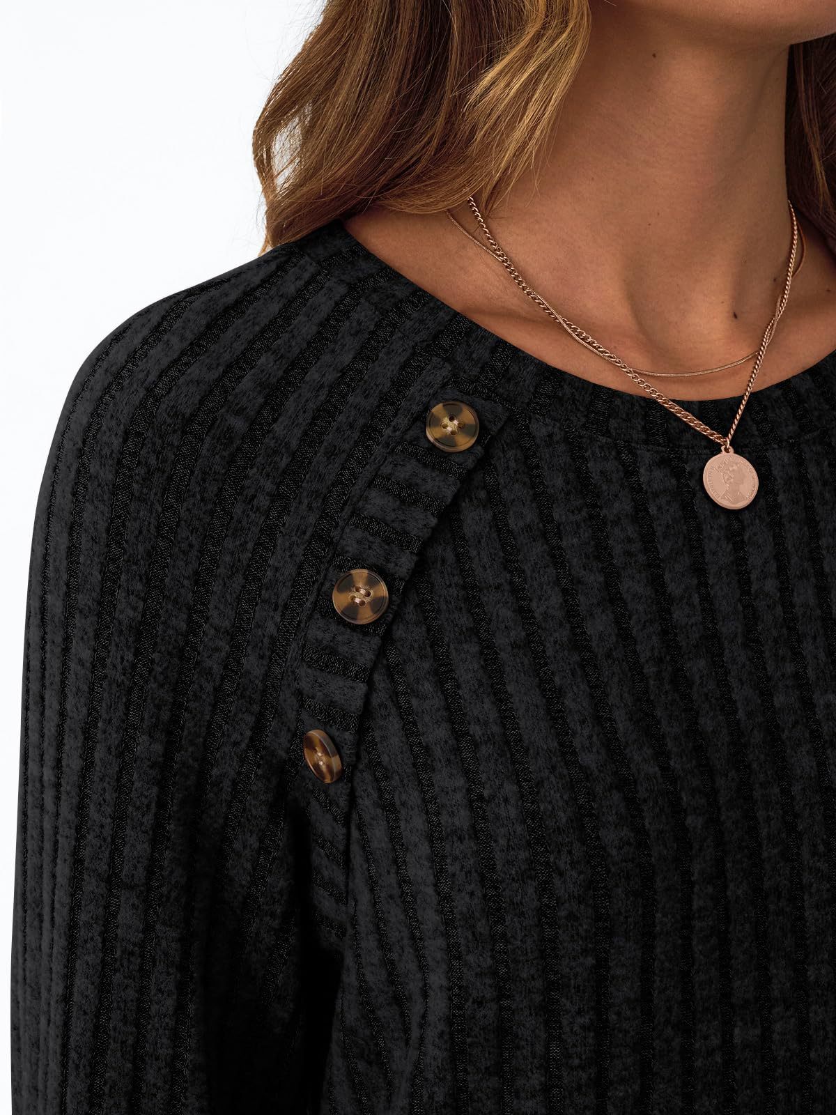 Casual Round Neck T-Shirt Patchwork