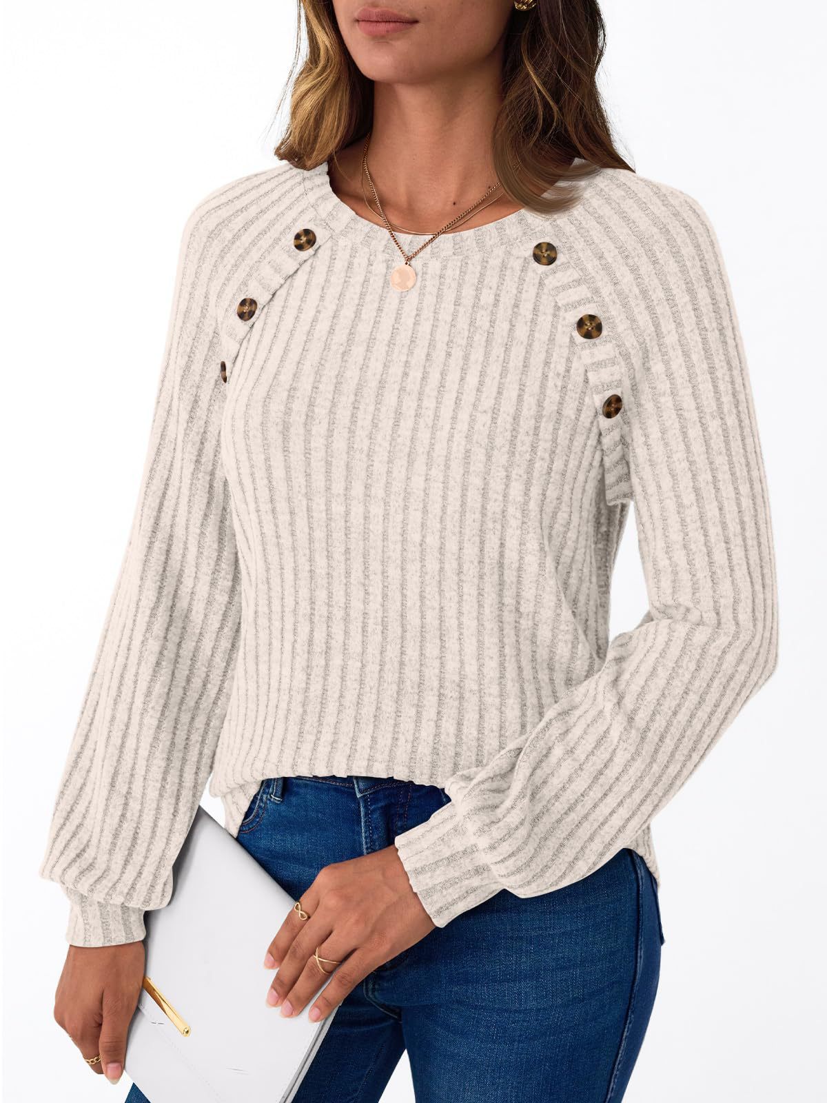 Casual Round Neck T-Shirt Patchwork