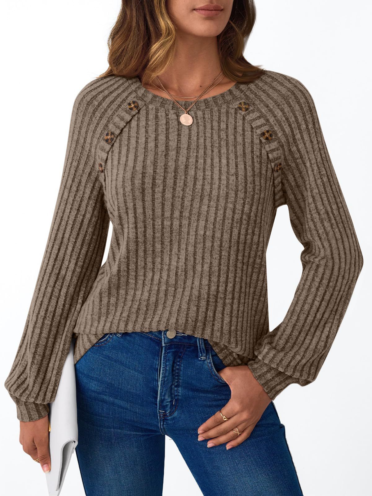 Casual Round Neck T-Shirt Patchwork