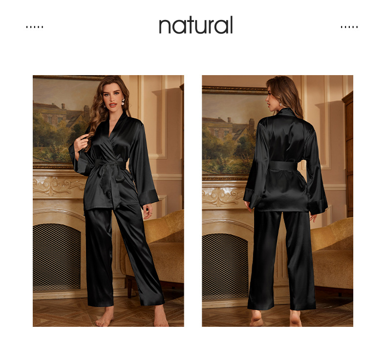Casava Ice Silk Sleepwear Set