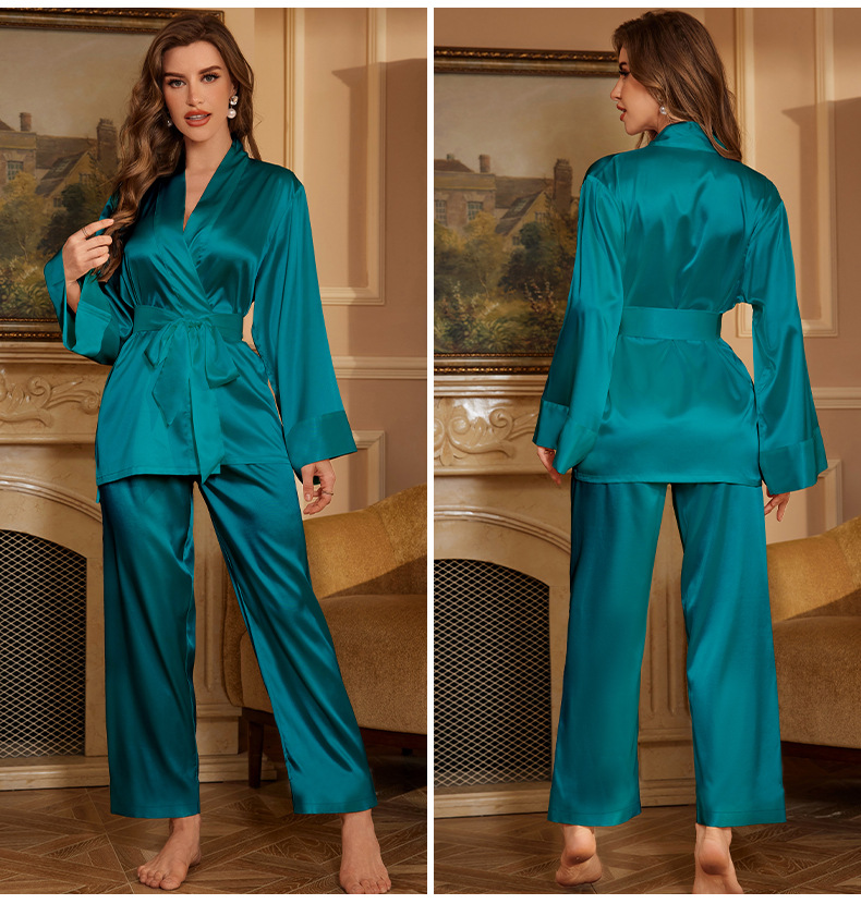 Casava Ice Silk Sleepwear Set
