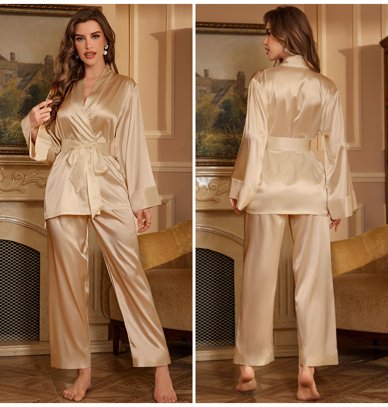 Casava Ice Silk Sleepwear Set