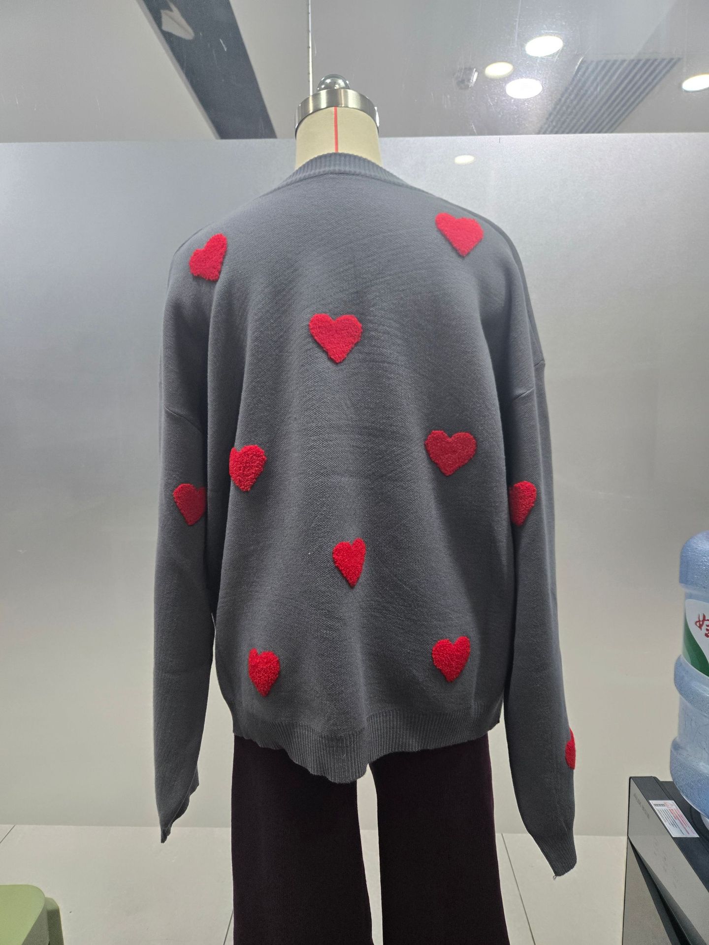 Casava Heart Knit Sweater
