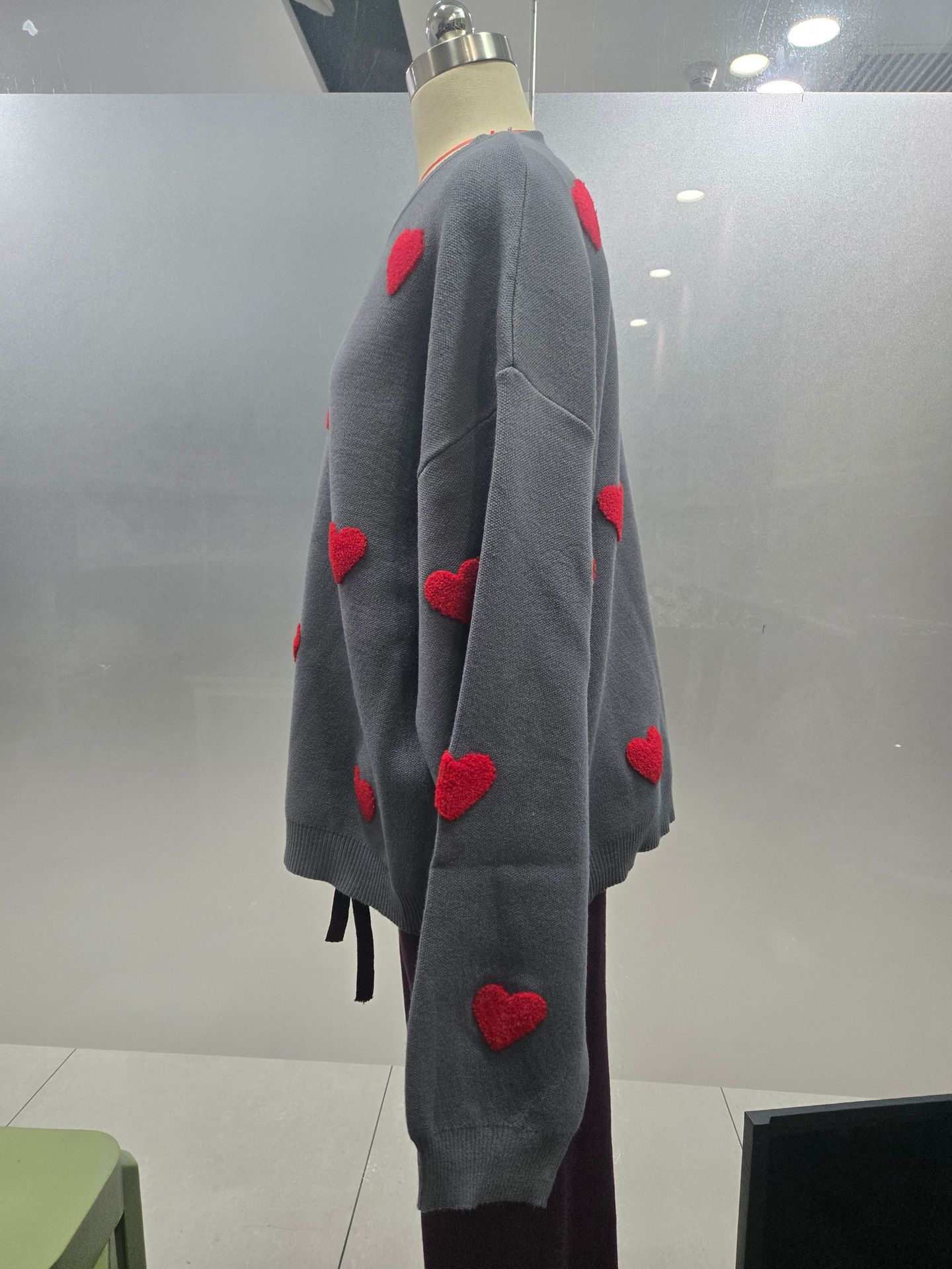 Casava Heart Knit Sweater