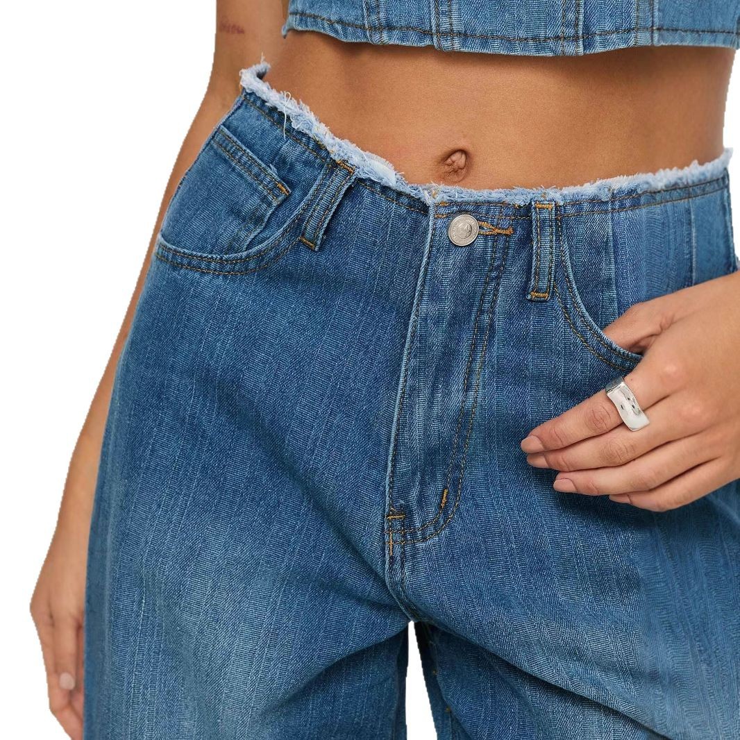 Slim Straight Street Jeans