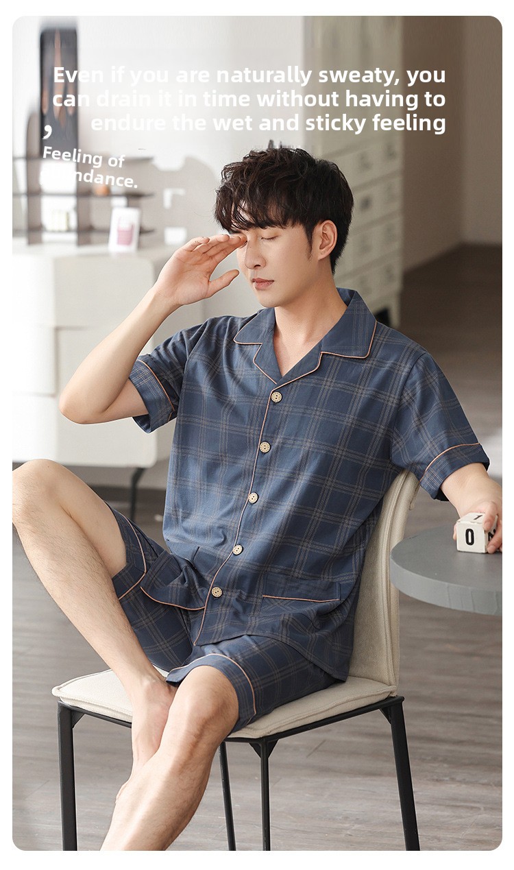 Simple Style Men's Pant Co-ord Set