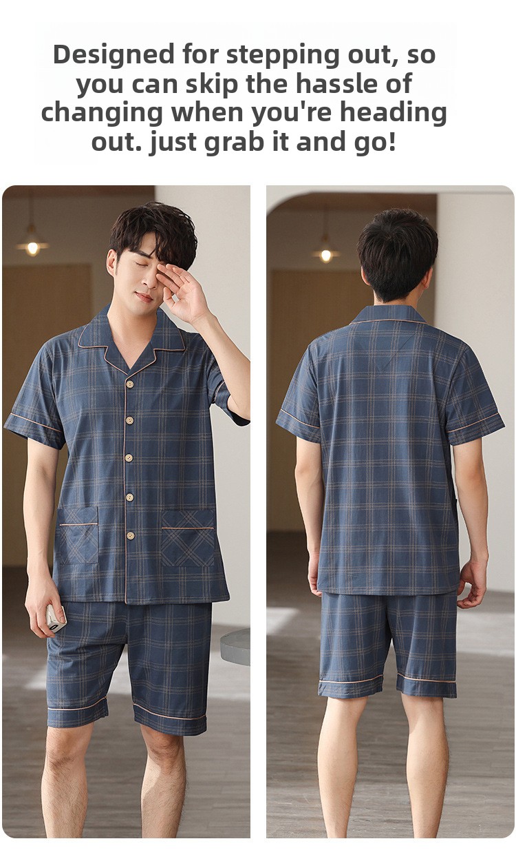 Simple Style Men's Pant Co-ord Set