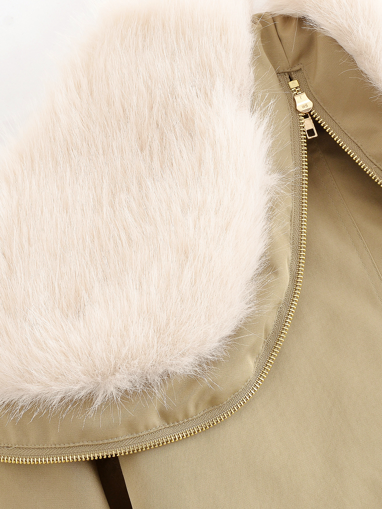 Elegant Solid Color Women's Coat In Polyester Fabric