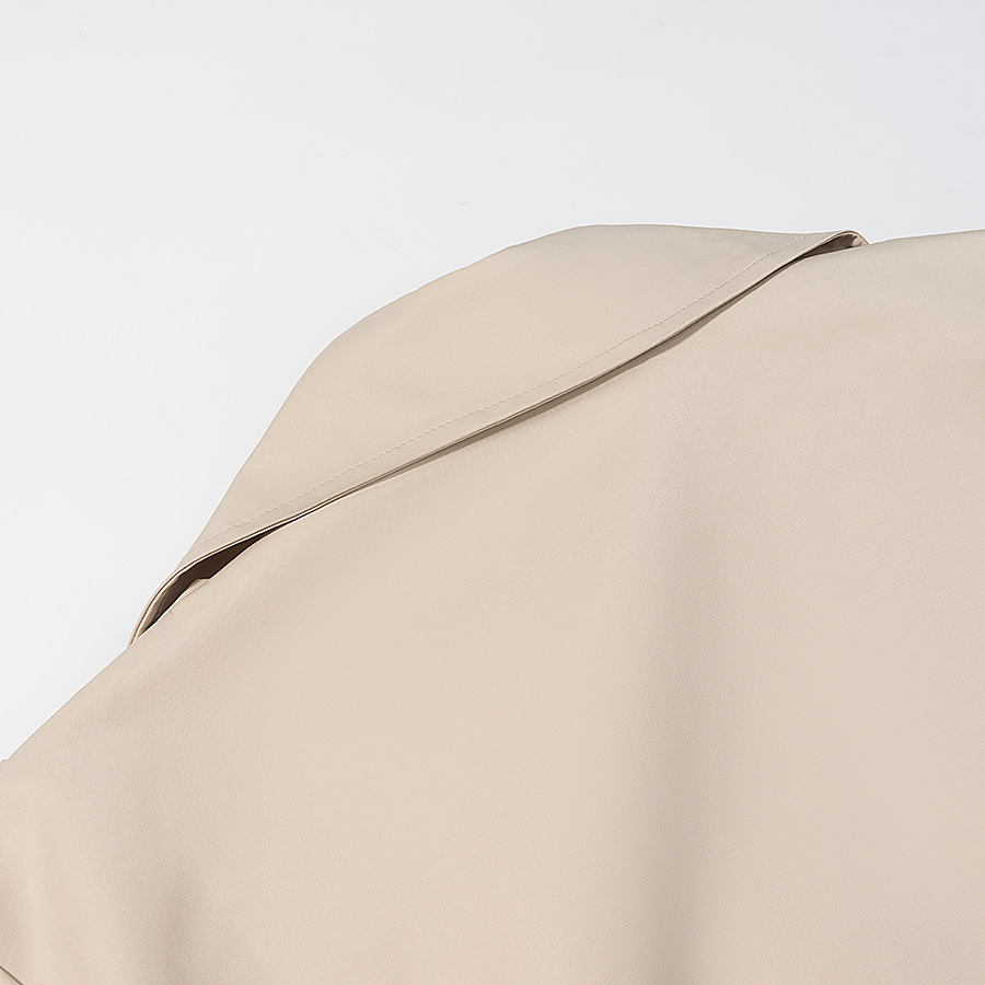 Pure Color Belted Short Jacket