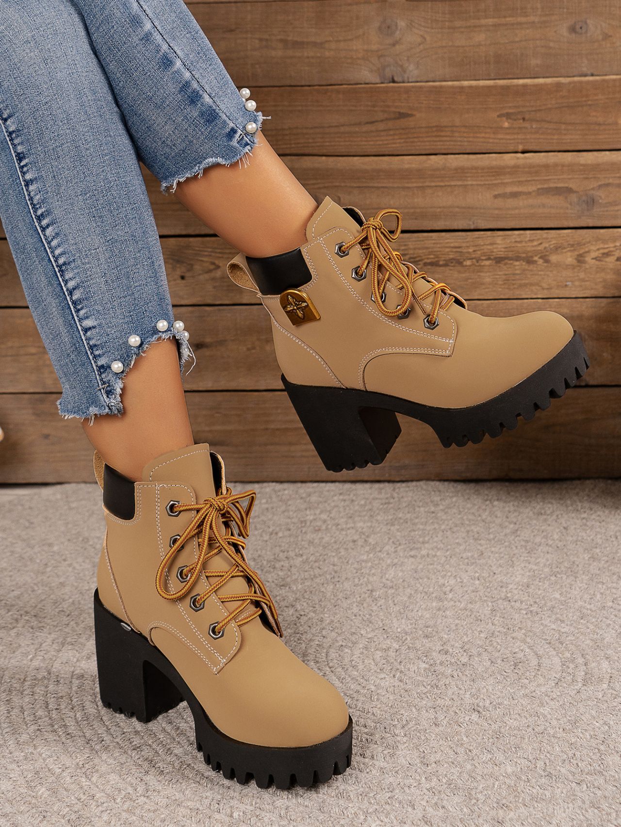 Casava BritWarm Fleece-Lined Martin Boots