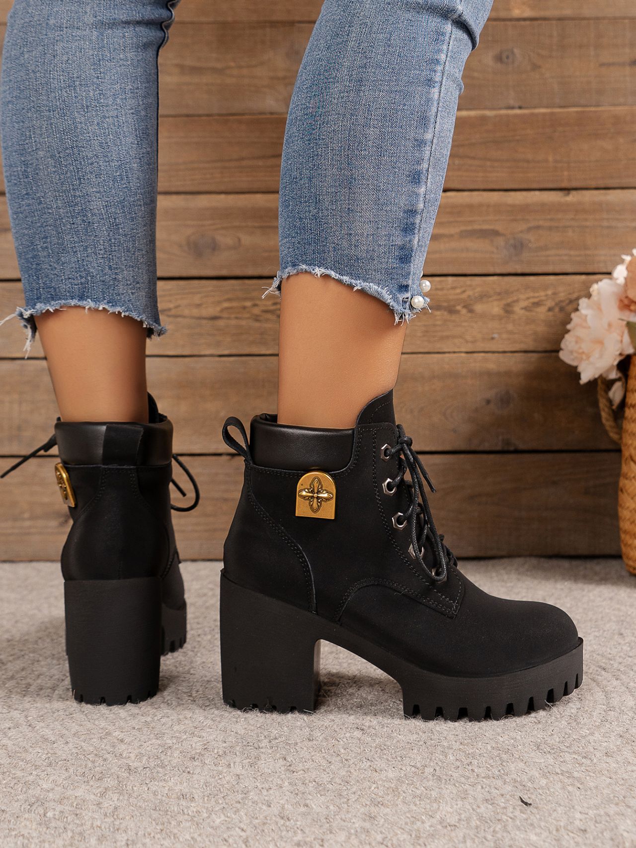 Casava BritWarm Fleece-Lined Martin Boots