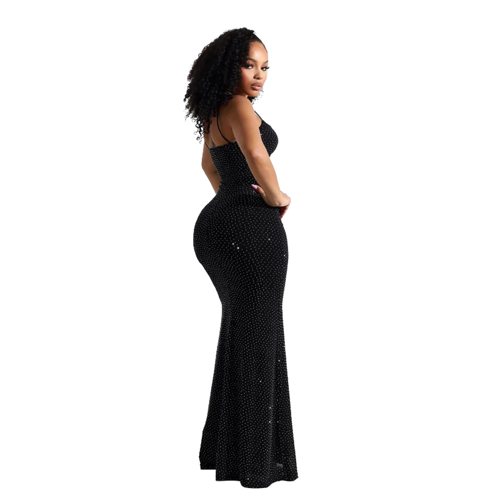 Casava Glitter Strapless Bodycon Dres