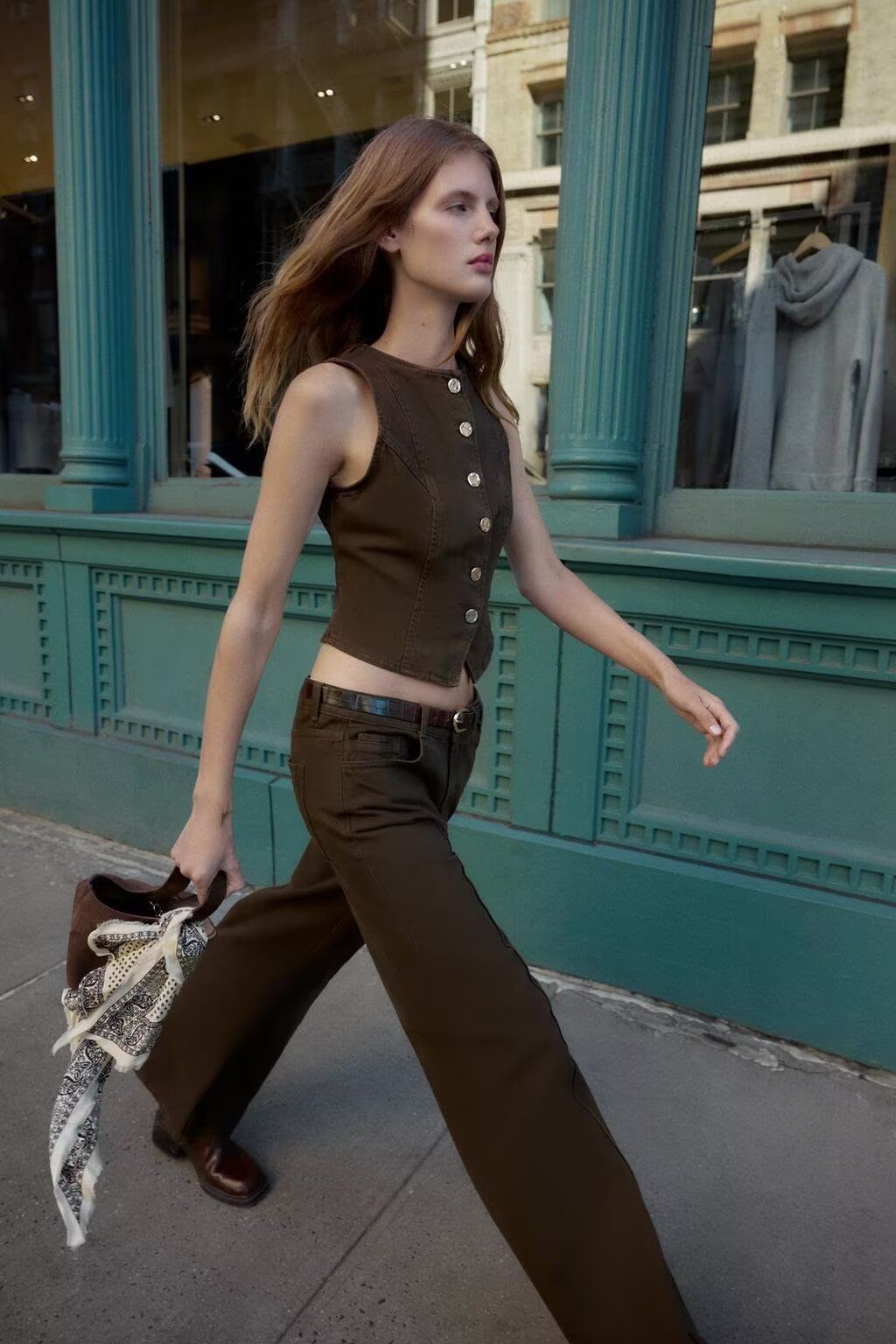 No Sleeve Long Pants & Top