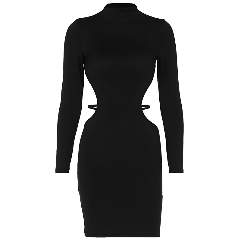 Street Snap High Waist Skirt Dress