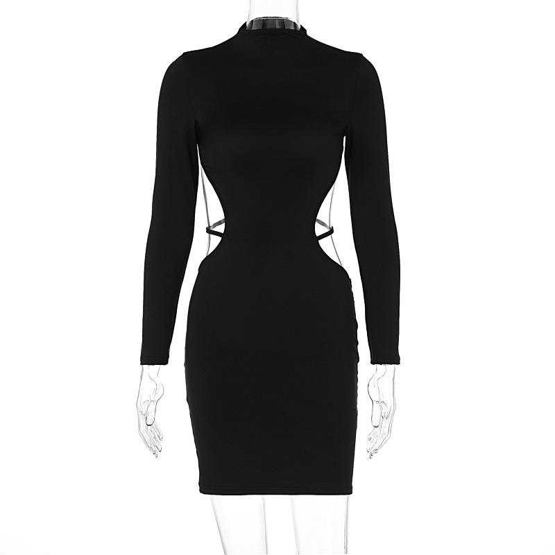 Street Snap High Waist Skirt Dress