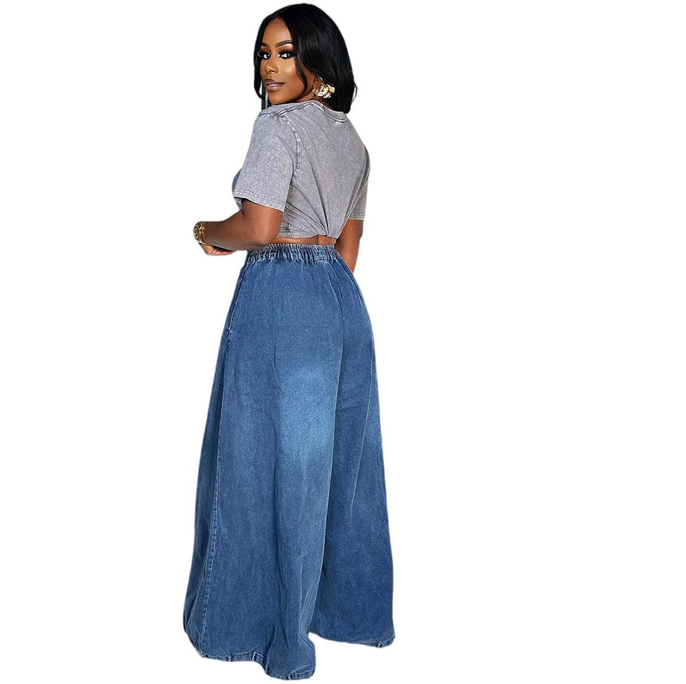 Casava Loose Wide Leg Denim Jean