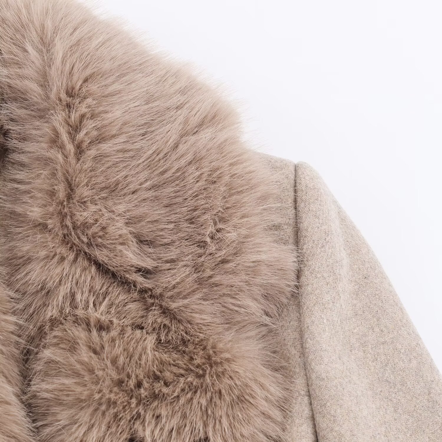 Fur Effect Coat