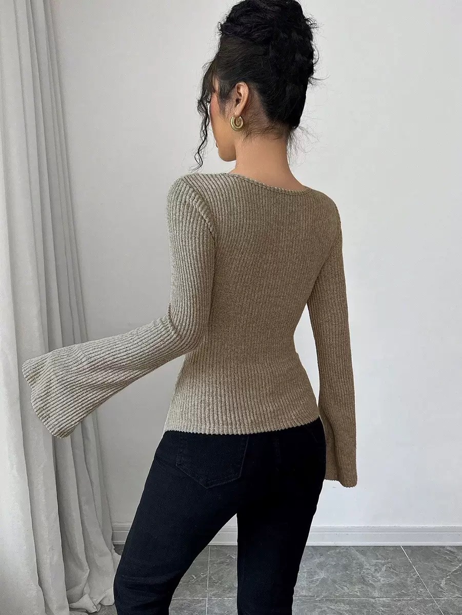 Long Sleeve Base Shirt Shoulder Exposure Commuter Style