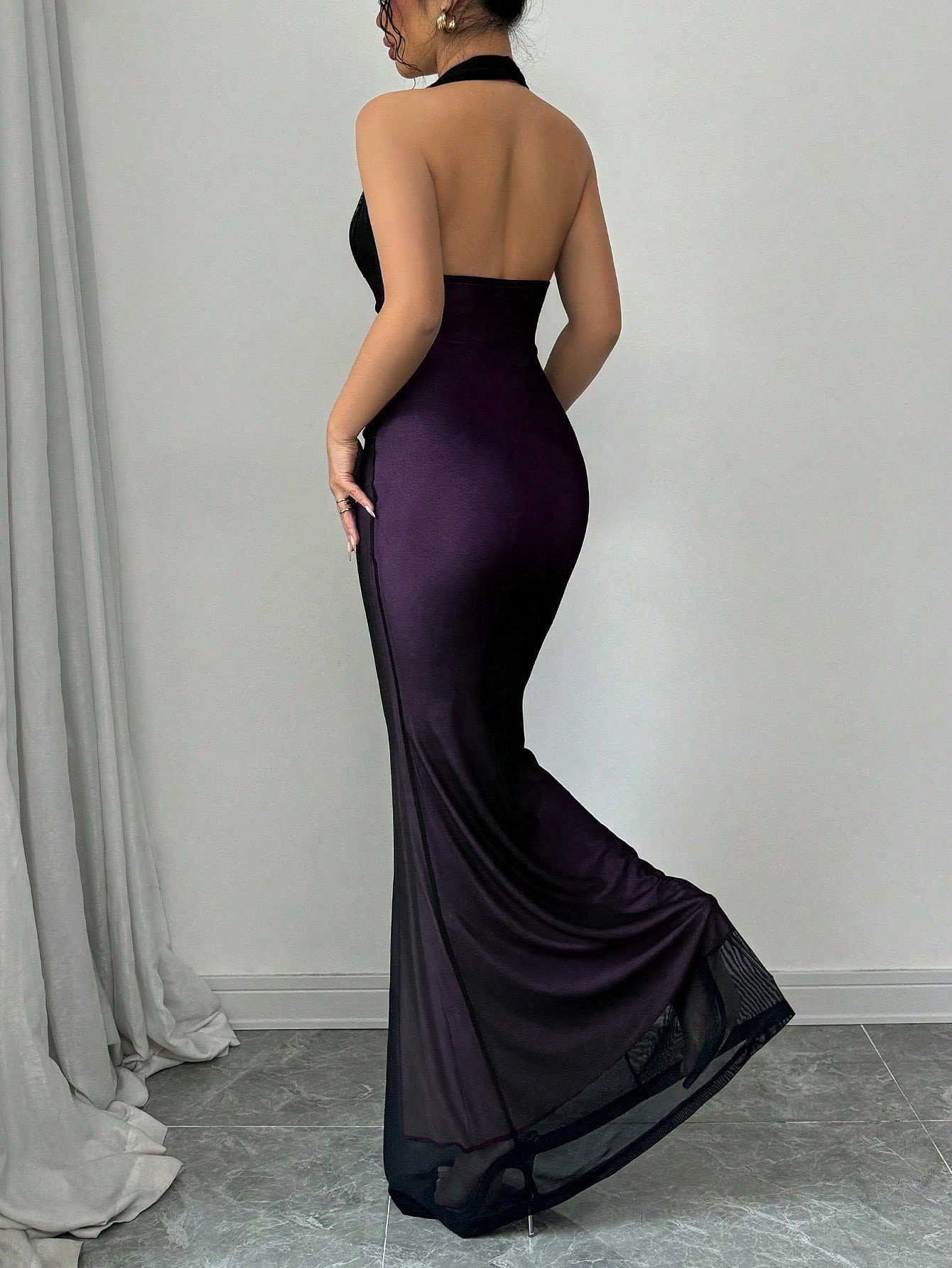 Casava V-neck midi dress
