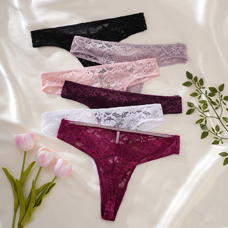 Casava Sexy Low Waist Lace Briefs