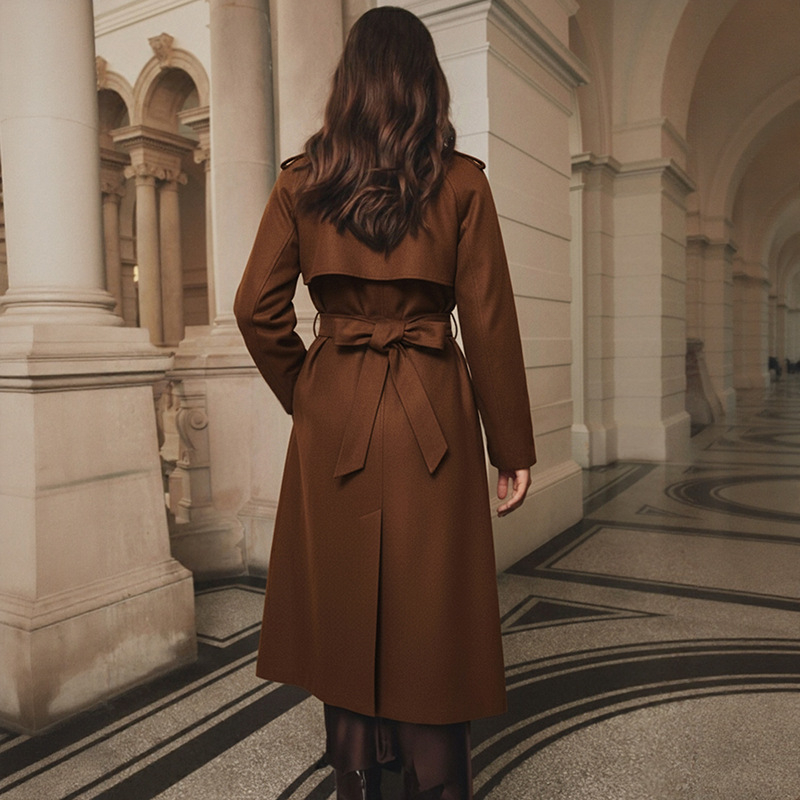Long Wool Coat For Women