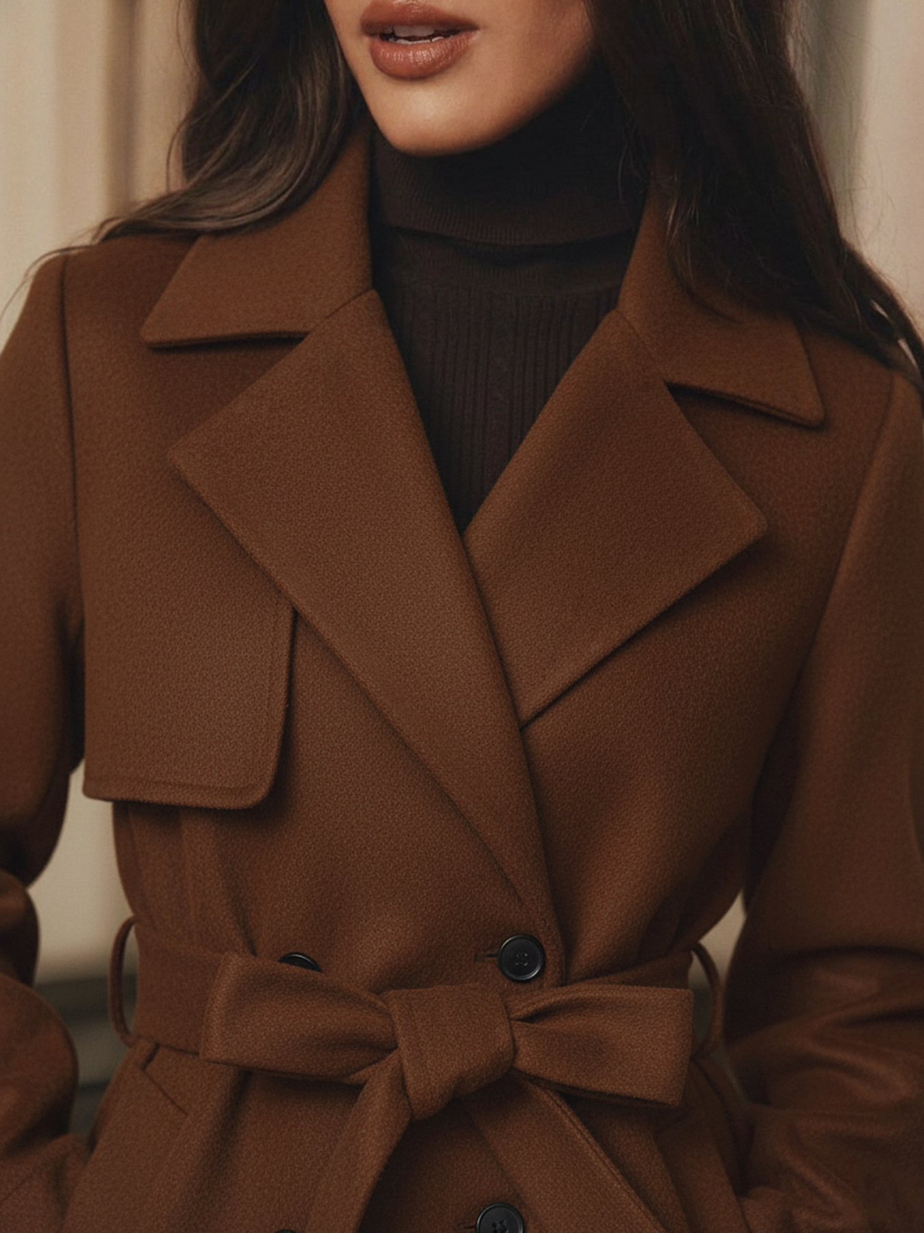 Long Wool Coat For Women