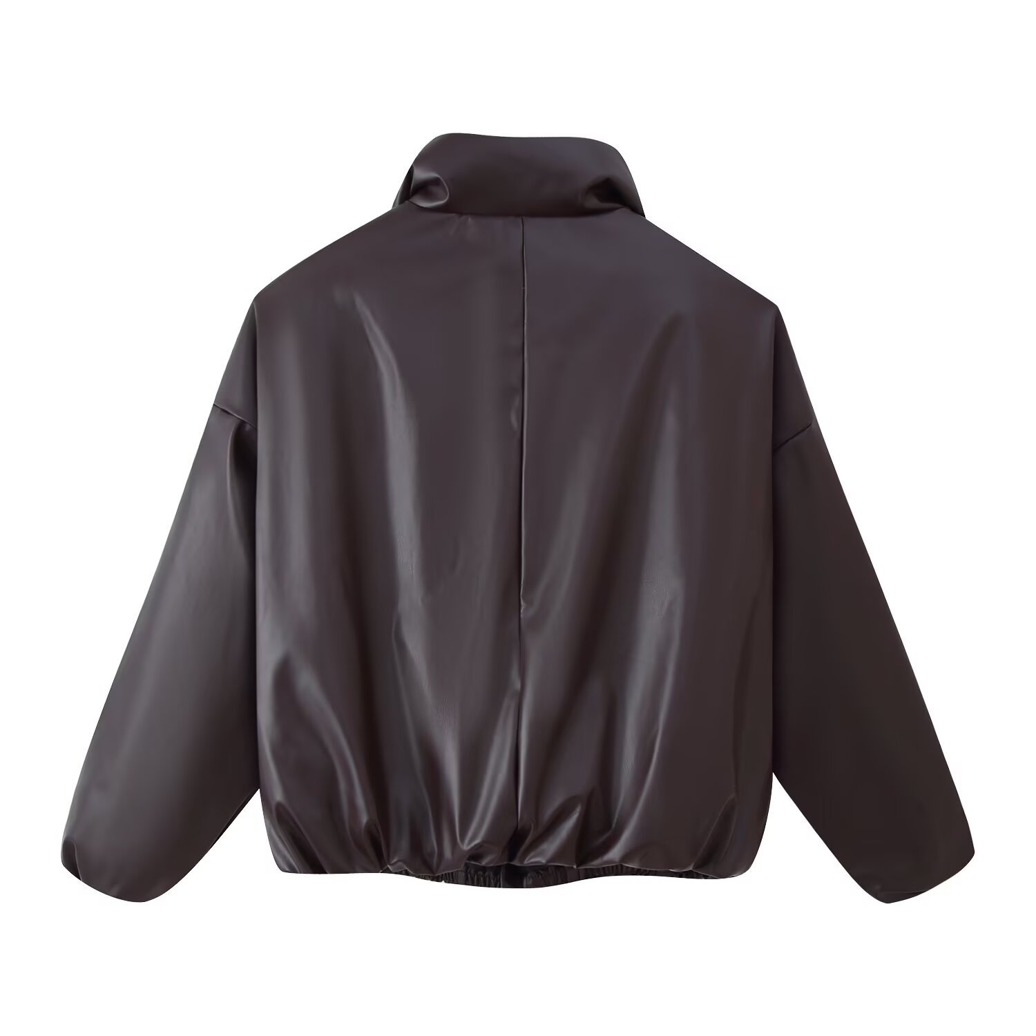 Zipper Leather Jacket