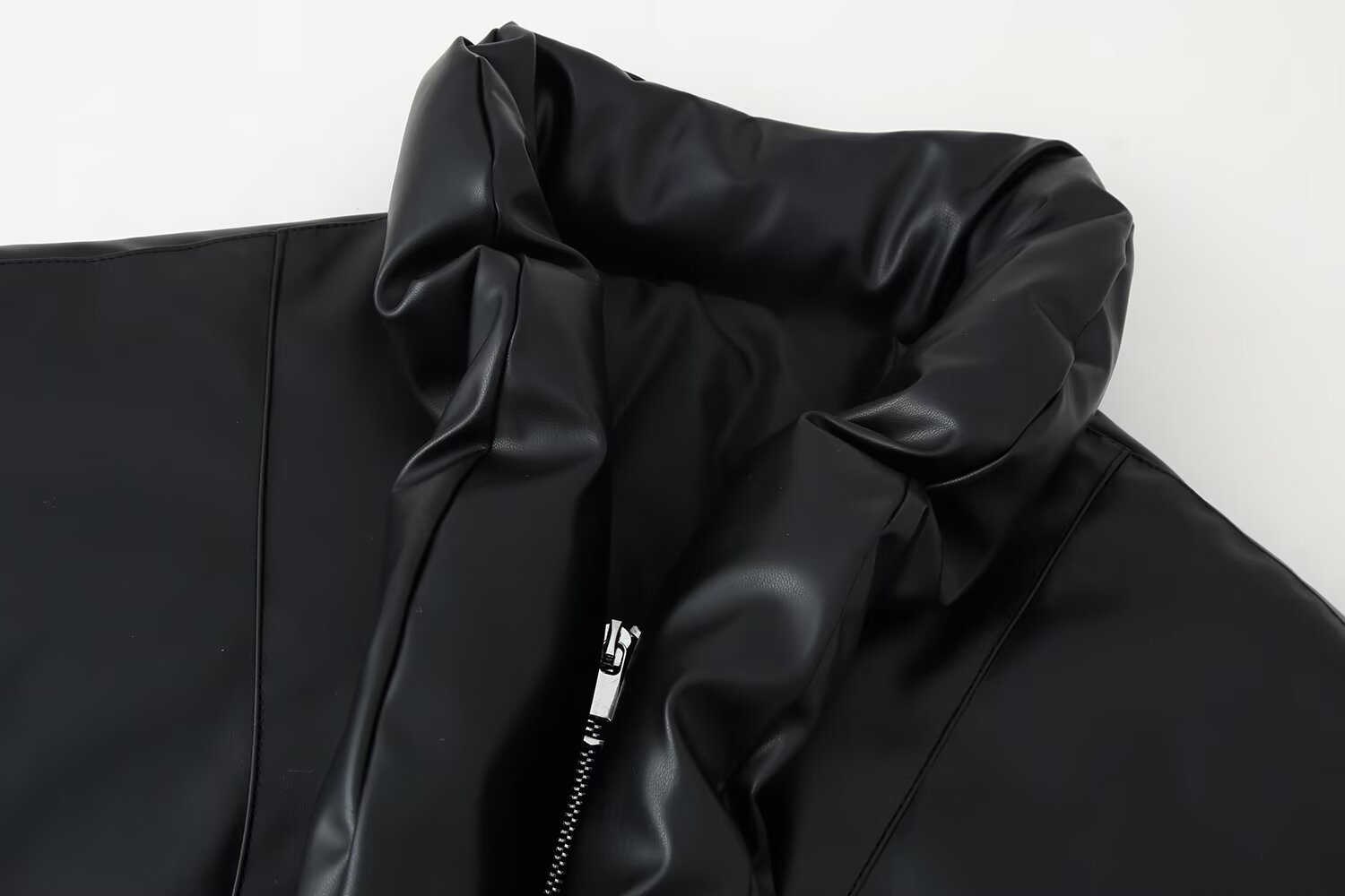 Zipper Leather Jacket