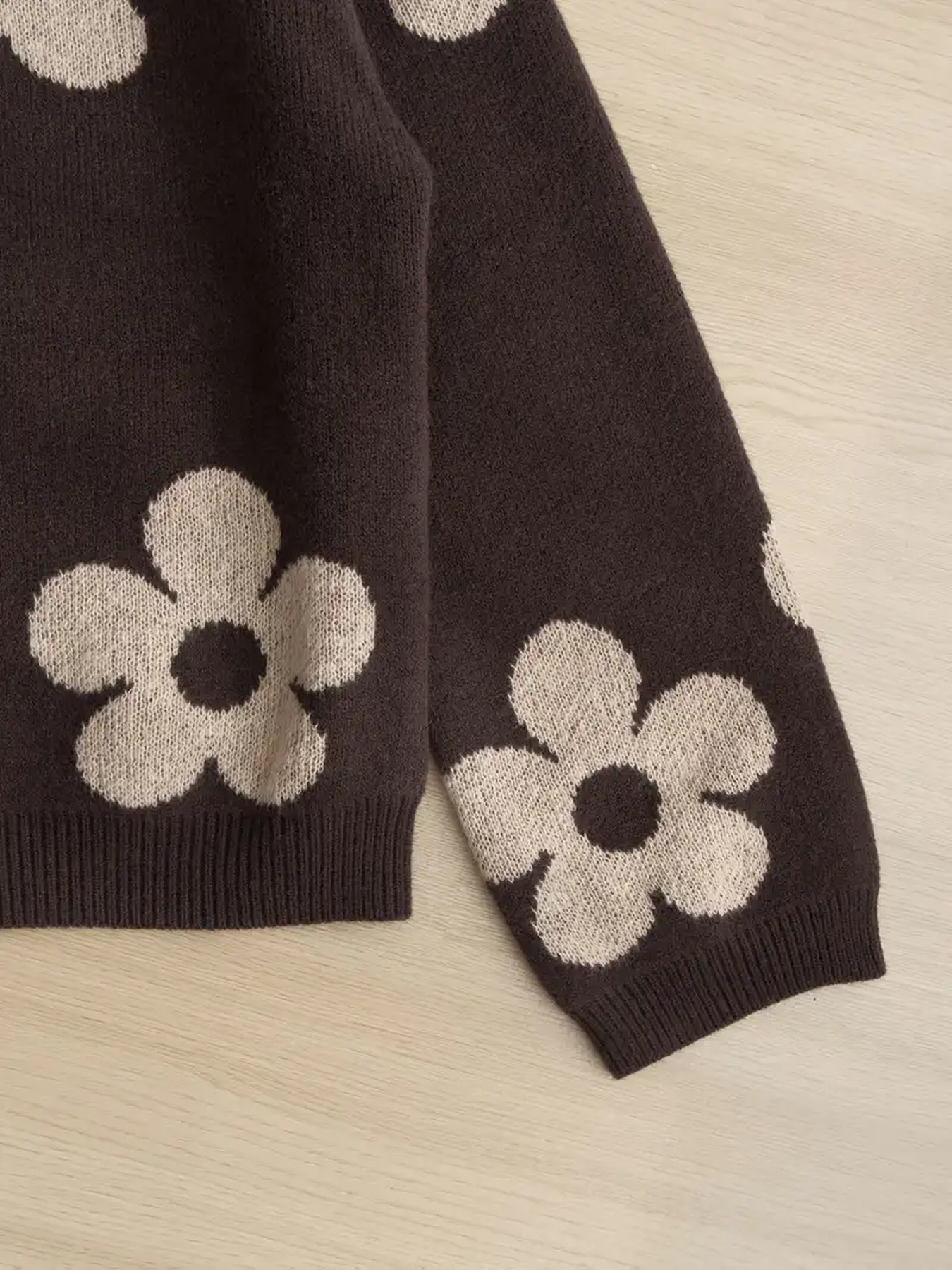 Ladies Casual Knitted Sweater