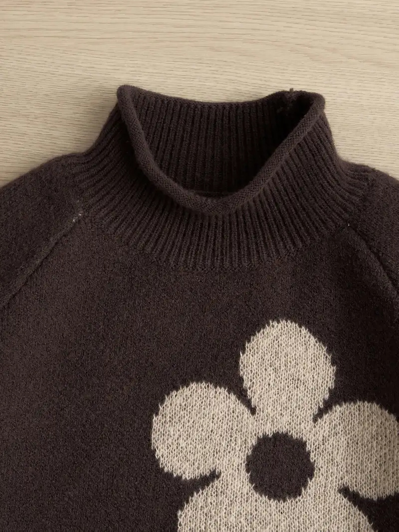 Ladies Casual Knitted Sweater