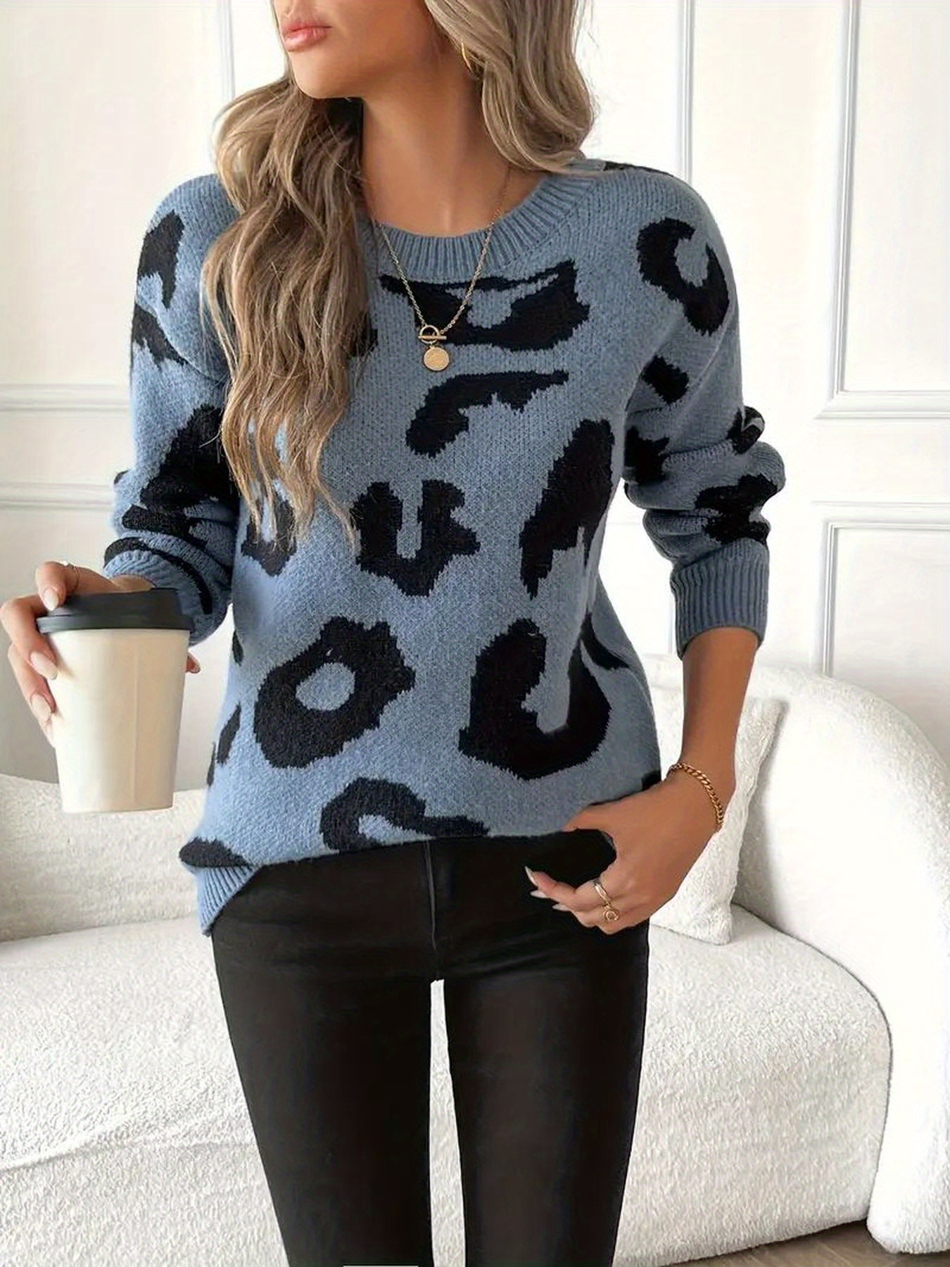 Casava Leopard Pullover