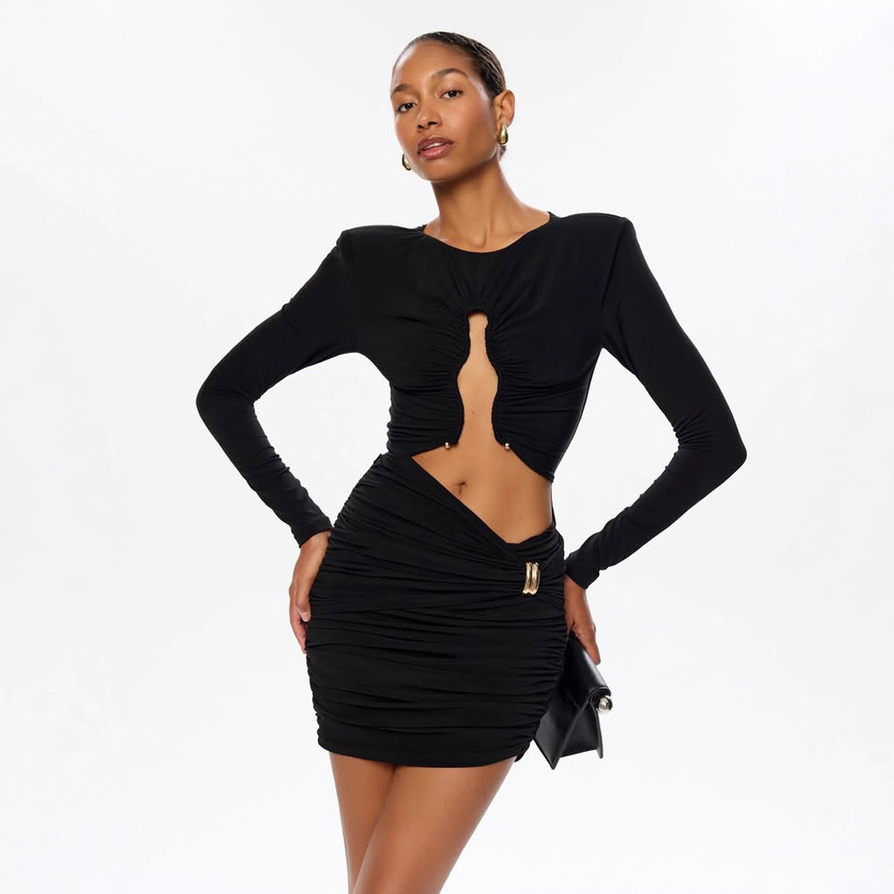 Casava Midnight Allure Bodycon Dress