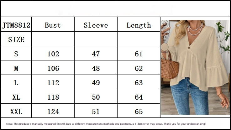 Casual Cotton Spring Summer Women's Shirt