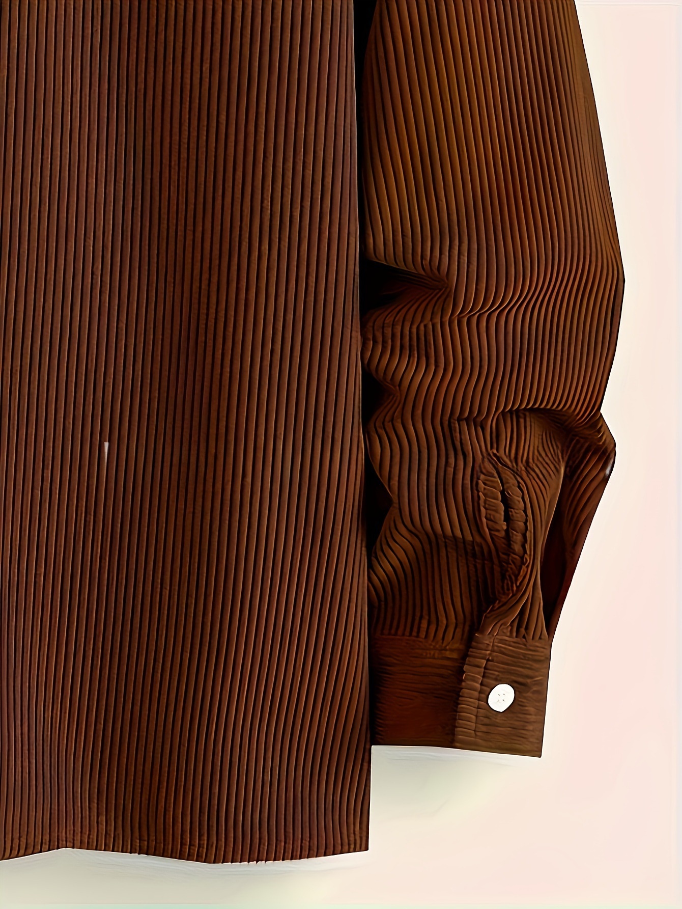 Long Sleeve Corduroy  T-Shirt