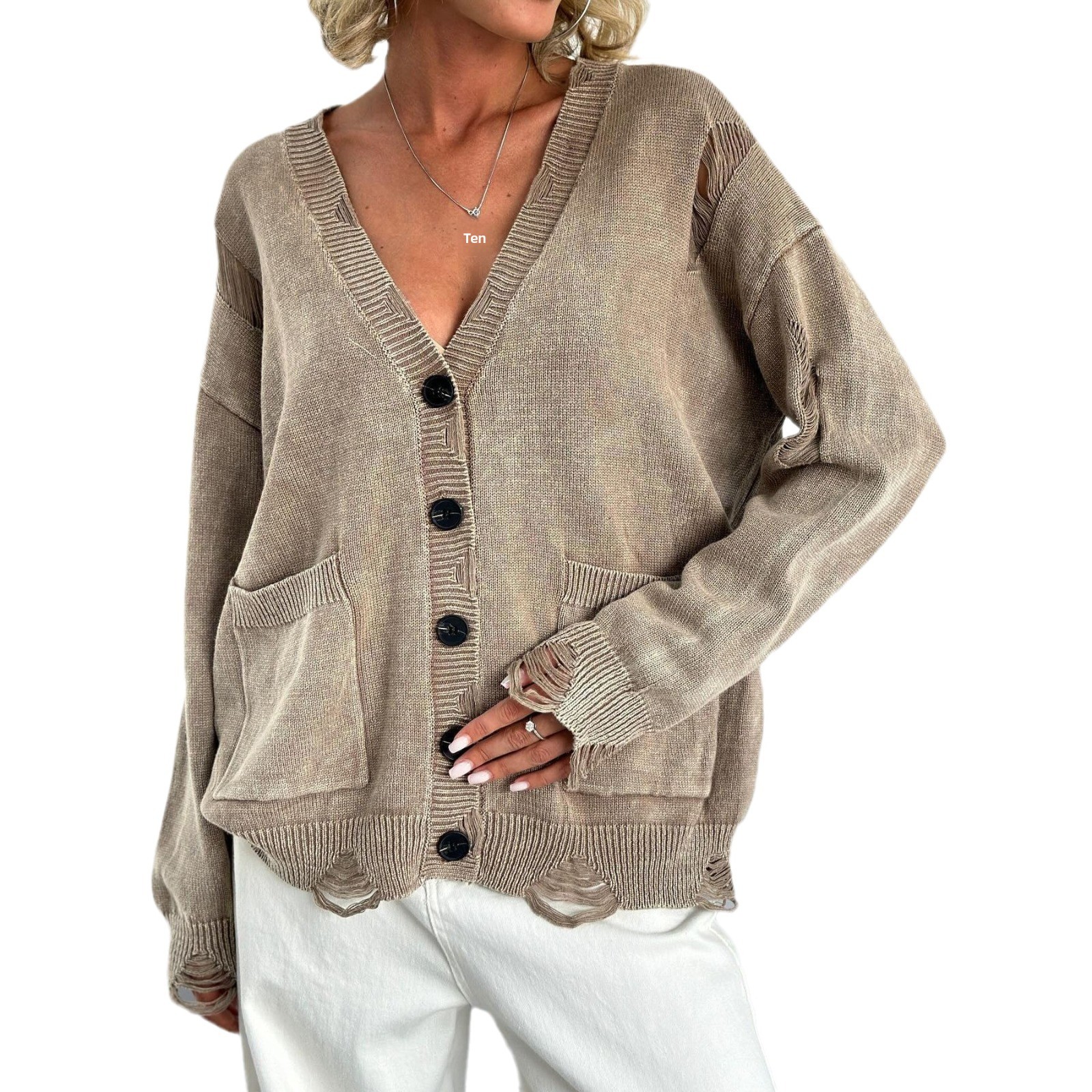 Knit Sweater Cardigan