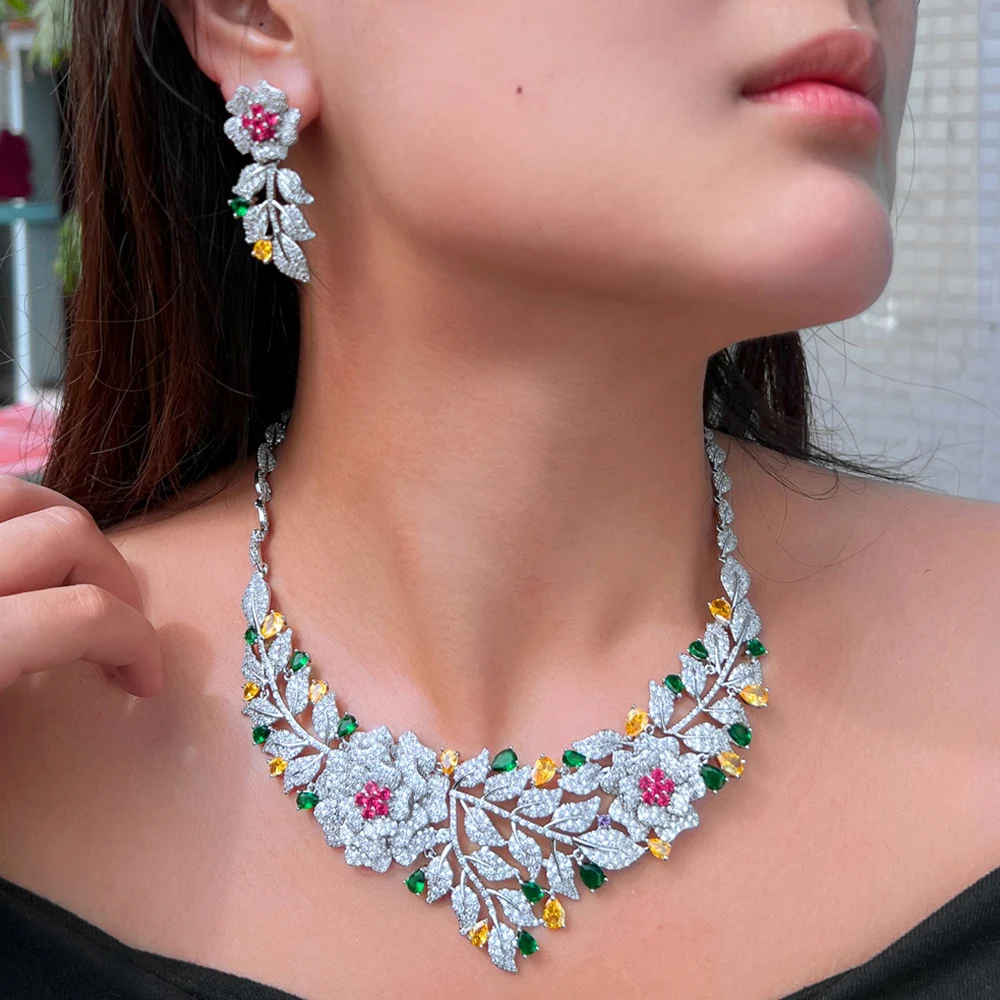 Rose Jewelry Set For Women
