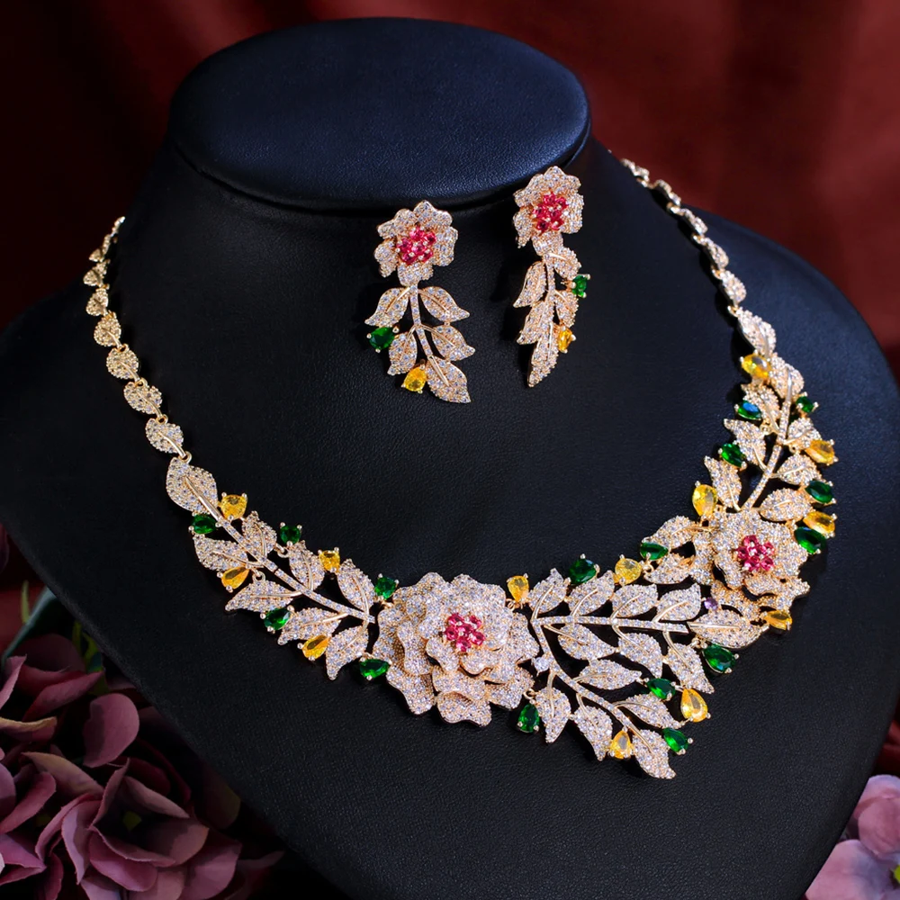 Rose Jewelry Set For Women