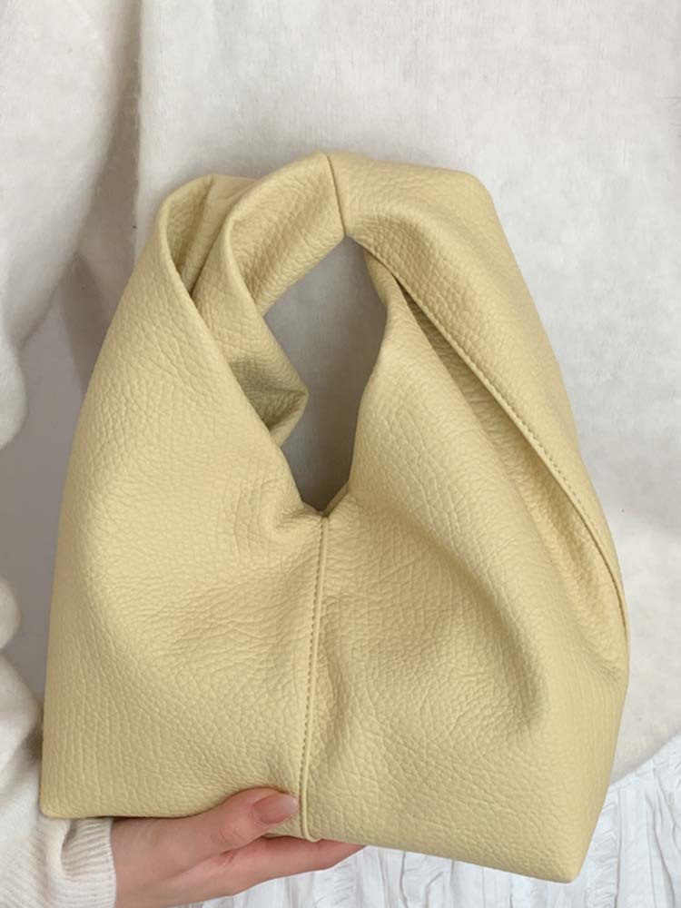Square Artificial Leather Handbag