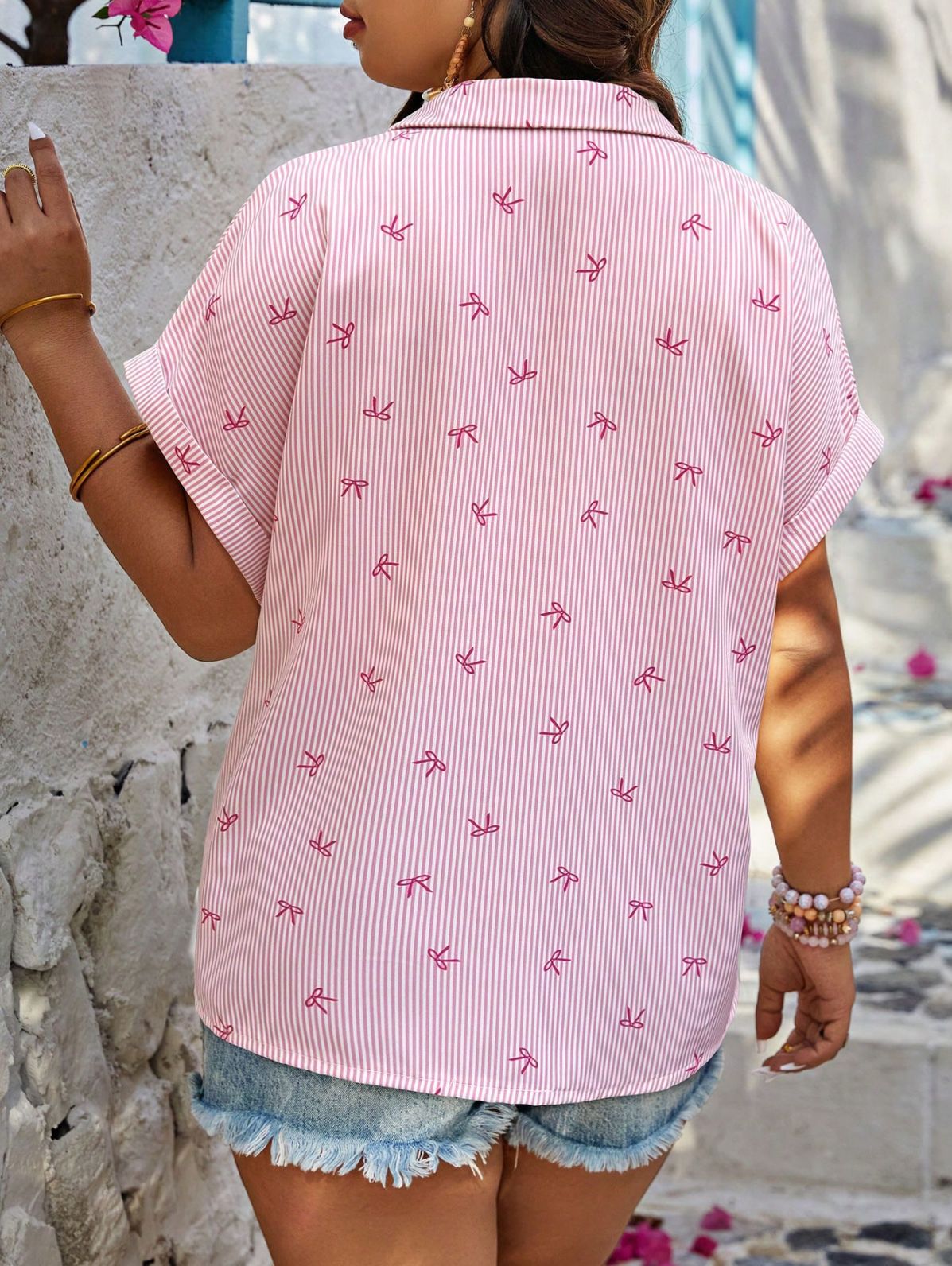 Stripe Short Sleeve