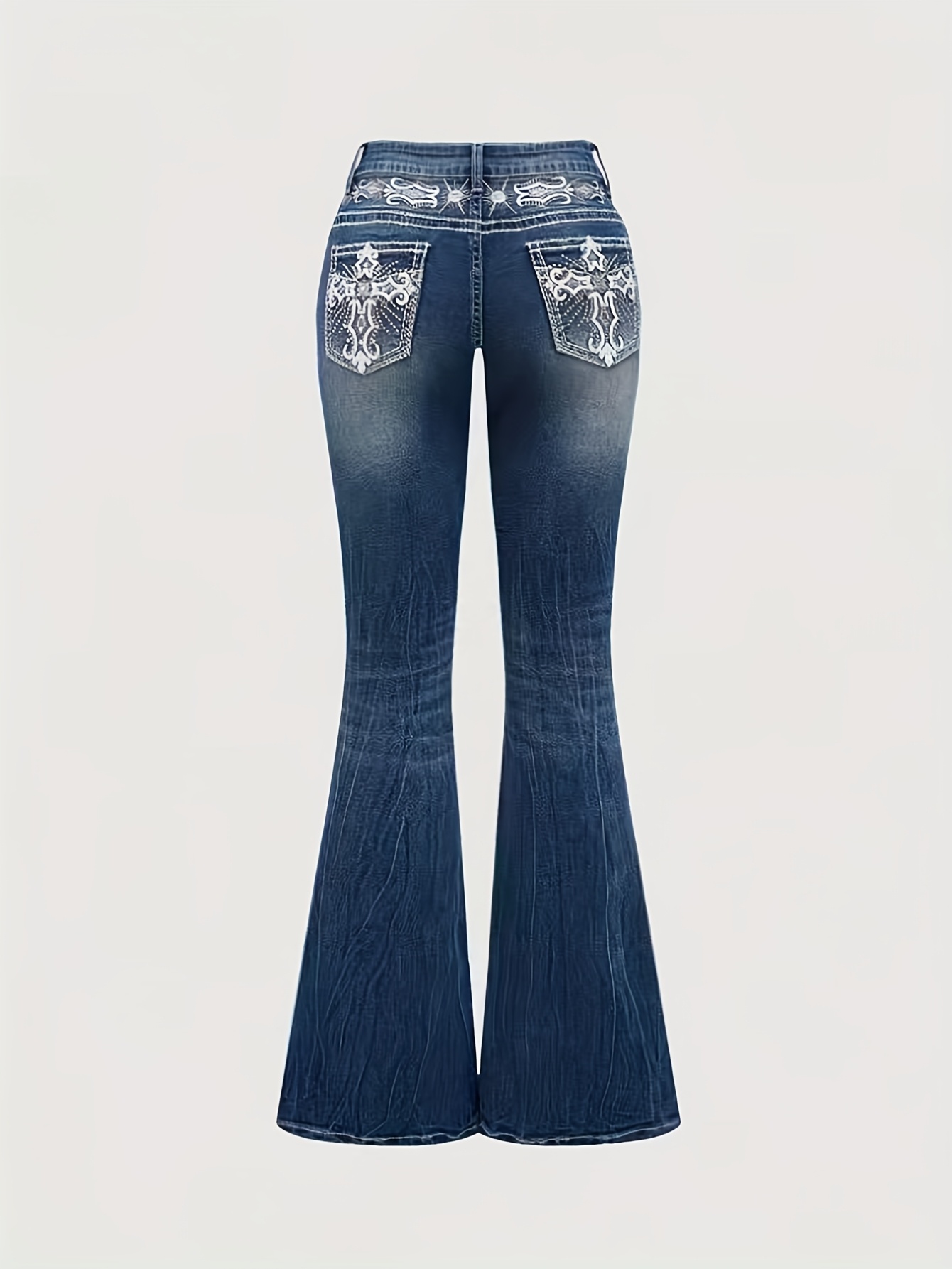 Streetwear Flared Full Length Pants