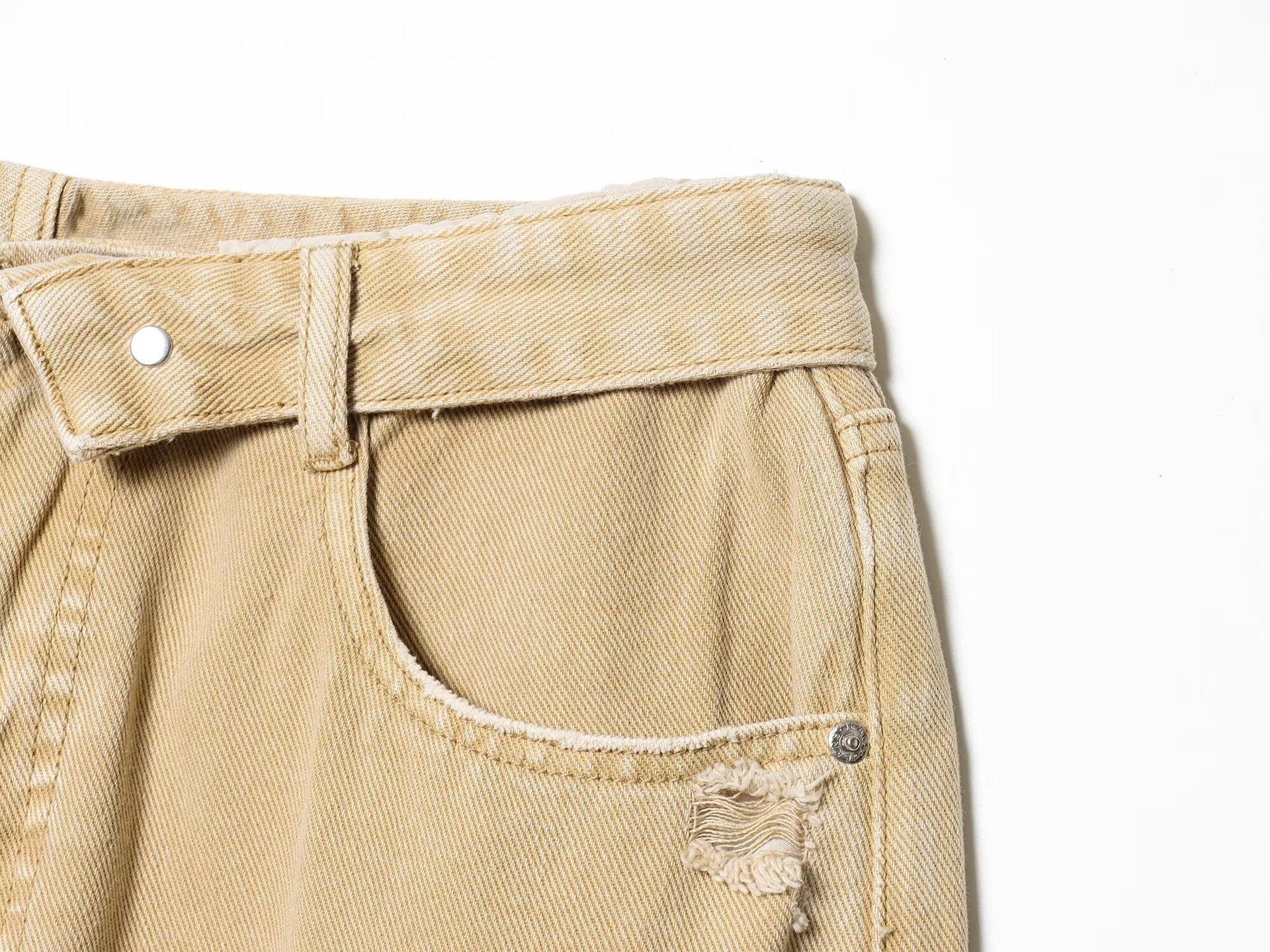 Casual Full Length Jeans With Printing