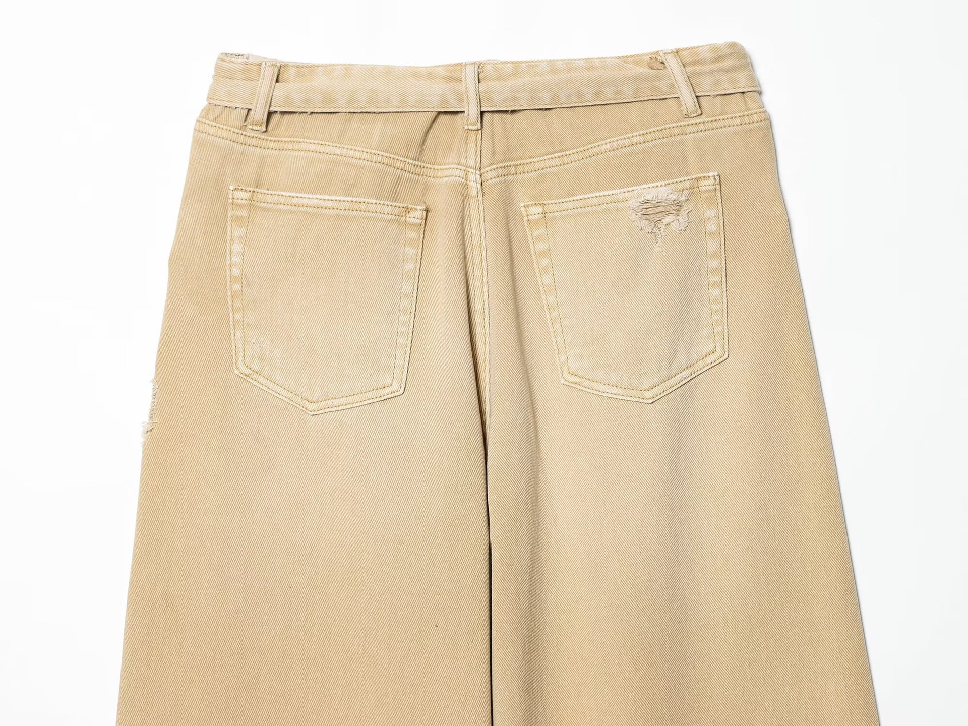 Casual Full Length Jeans With Printing