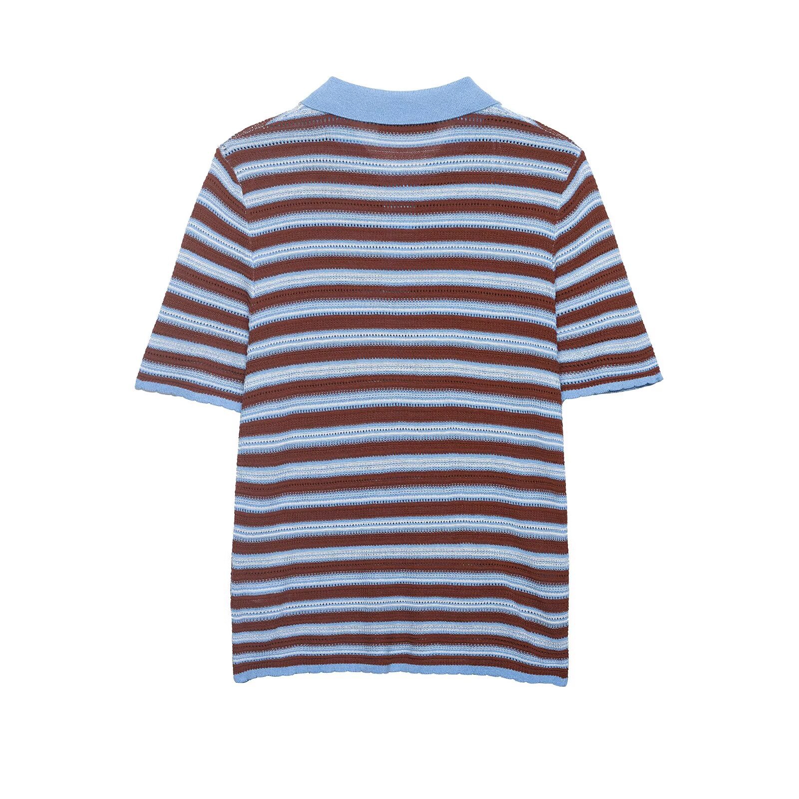 Stripe For Women In Knitted