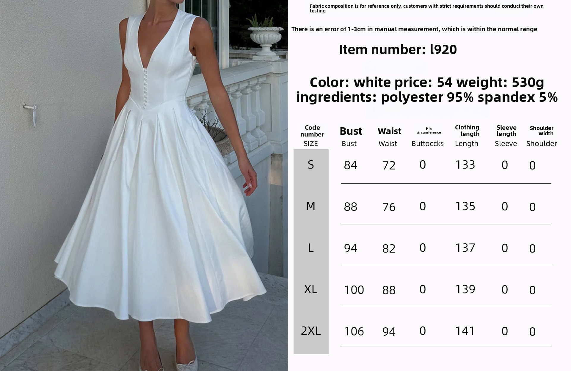 Dress In Polyester Fabric, Available As Midi Dress