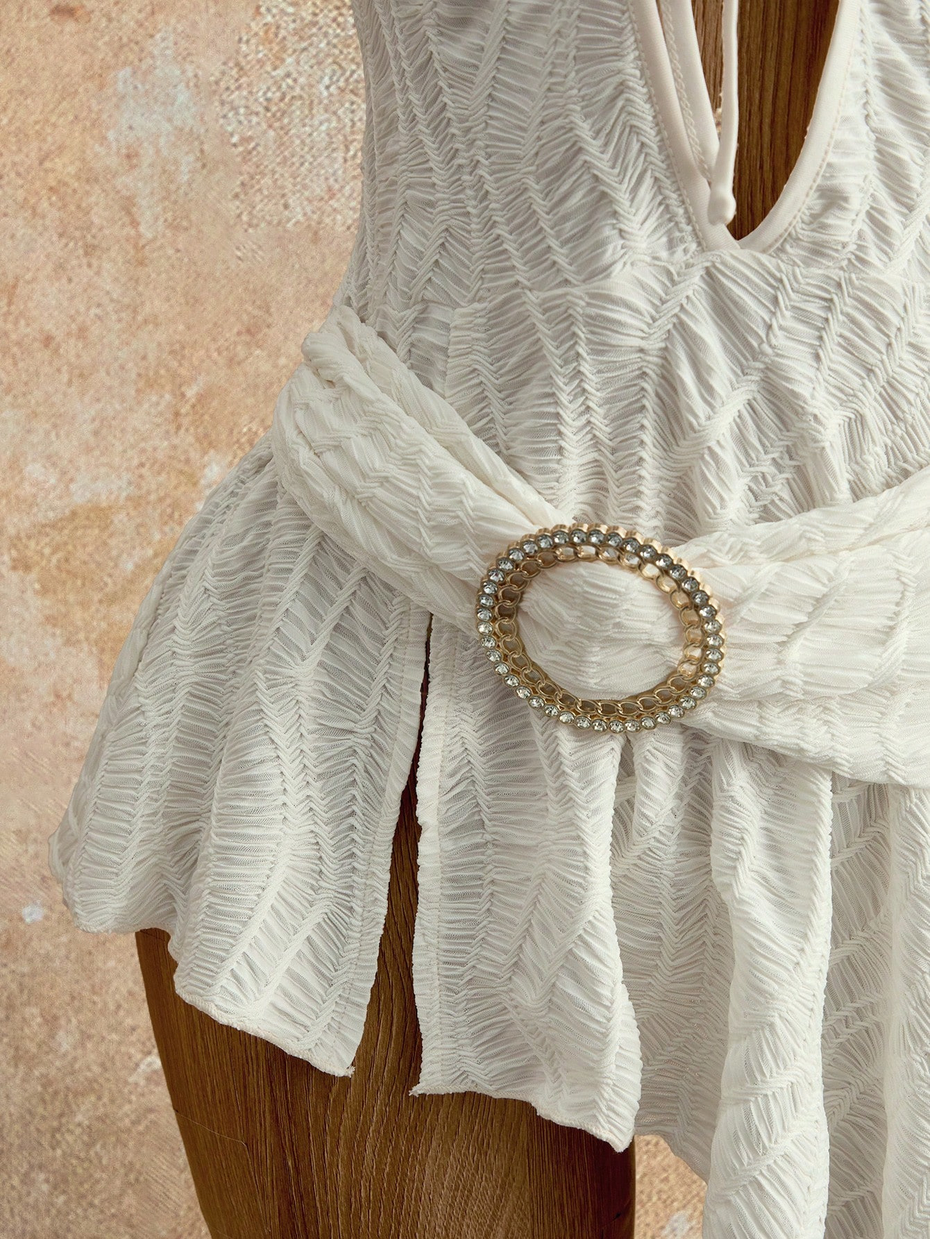 Elegant Solid Color Sleeveless Strap Dress