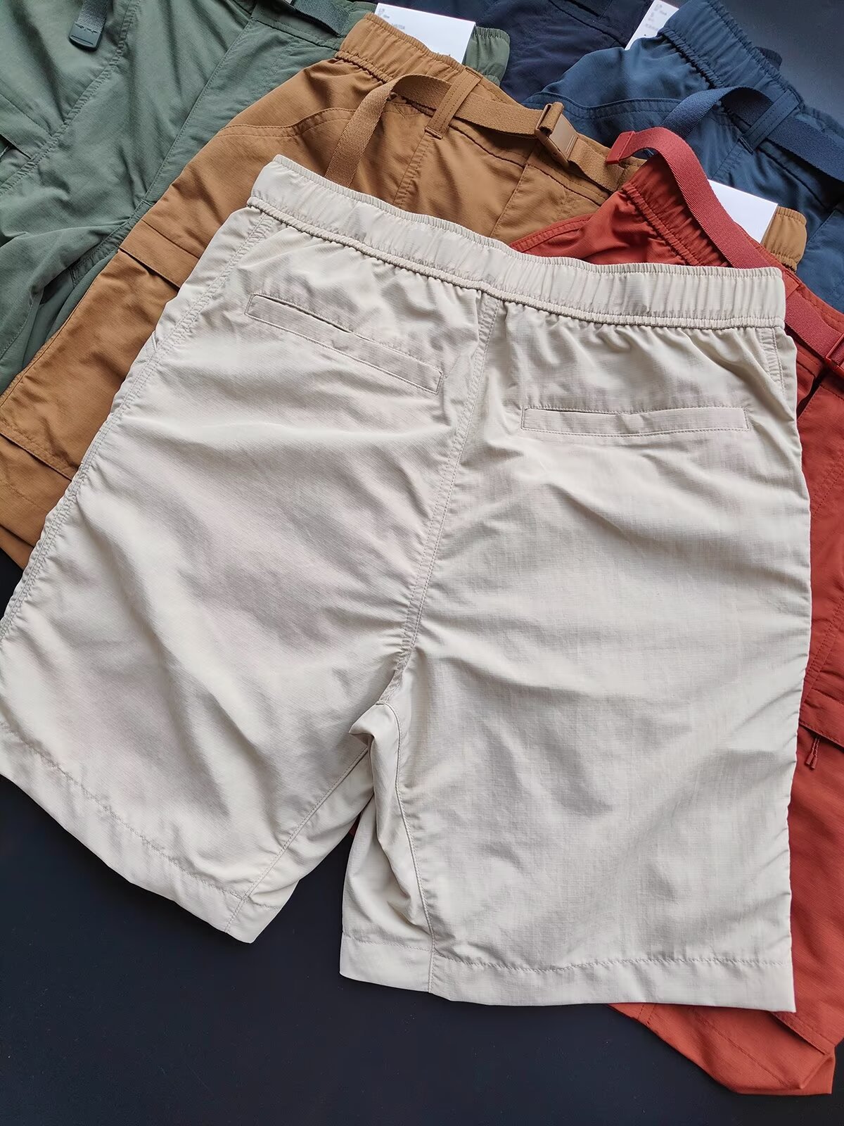 Men's Casual Knee Length Cotton Casual Pants