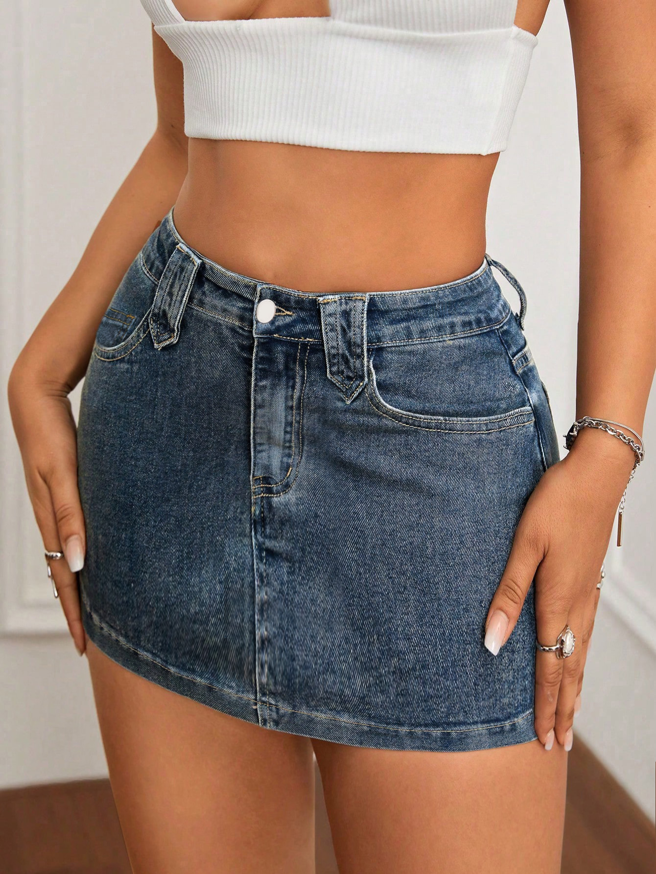 Casual Women's Jeans Shorts